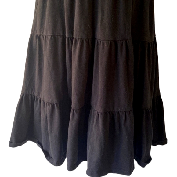 Wild Fable XS Black Short Sleeve Babydoll Mutiple Tiered Dress - Picture 6 of 13